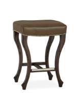 Picture of L9078-51 LEATHER COUNTER STOOL