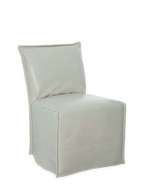 Picture of LS1747-01C LEATHER SLIPCOVERED CHAIR