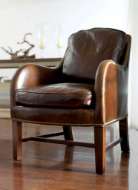 Picture of L1145-41 LEATHER CHAIR
