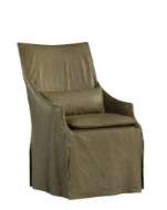 Picture of LS5203-41C LEATHER SLIPCOVERED CHAIR
