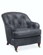 Picture of L1243-01 LEATHER CHAIR