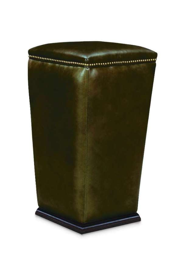 Picture of L9308-52 LEATHER BONGO STOOL
