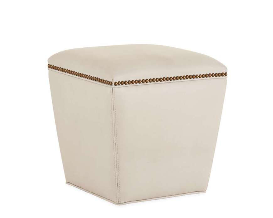 Picture of L9315-00 LEATHER OTTOMAN