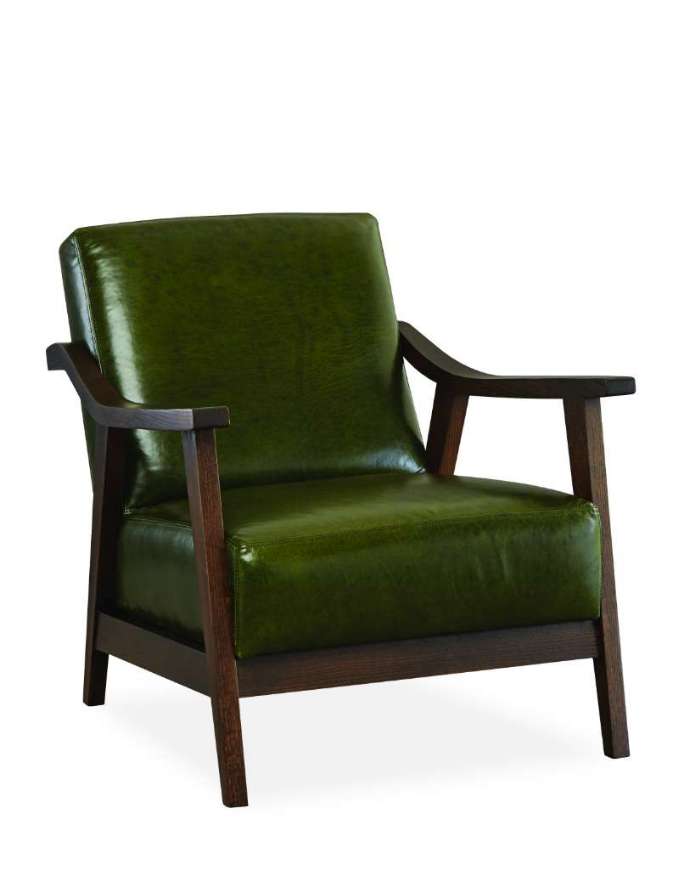 Picture of L1268-01 LEATHER CHAIR