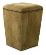 Picture of L9317-00 LEATHER OTTOMAN