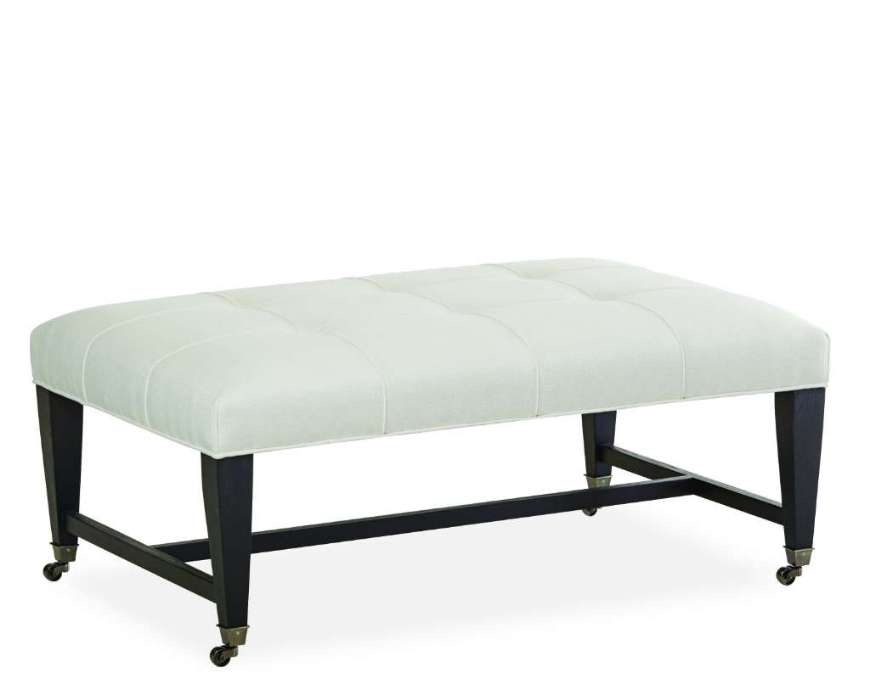 Picture of L9378-91 LEATHER BENCH OTTOMAN