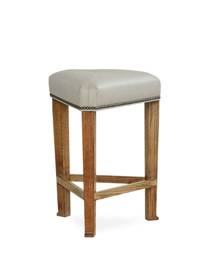 Picture of L9399-51 LEATHER COUNTER STOOL