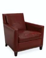 Picture of L1296-01 LEATHER CHAIR
