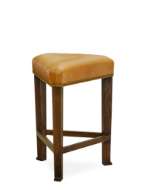 Picture of L9399-51 LEATHER COUNTER STOOL