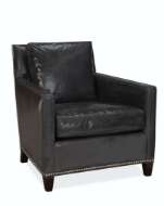 Picture of L1296-01 LEATHER CHAIR