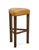 Picture of L9399-52 LEATHER BAR STOOL