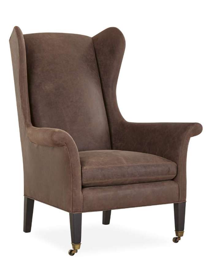 Picture of L1413-01 LEATHER CHAIR