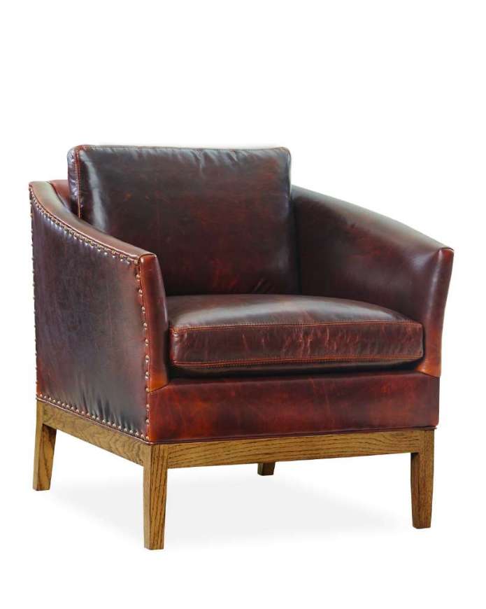 Picture of L1423-01 LEATHER CHAIR