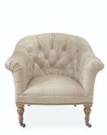 Picture of L1430-01 LEATHER CHAIR