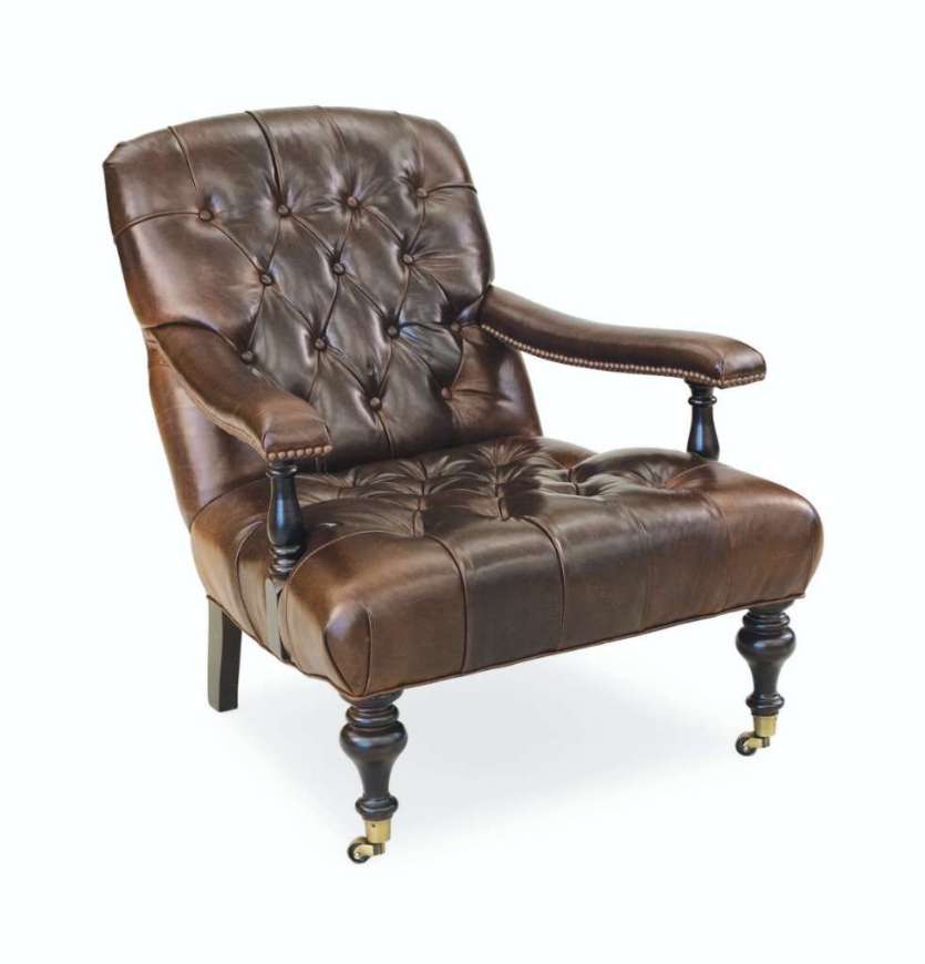 Picture of L1442-01 LEATHER CHAIR