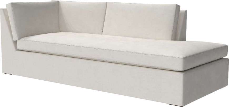 Picture of C4014-83RF SLIPCOVERED BUMPER CHAISE