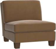 Picture of L3976-08 LEATHER ARMLESS CHAIR