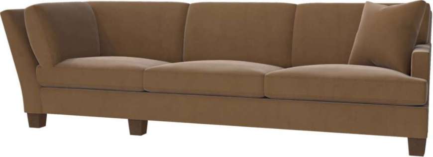 Picture of L3976-23RF LEATHER ONE ARM CORNERING SOFA