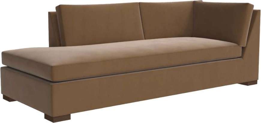 Picture of L4014-83LF LEATHER BUMPER CHAISE