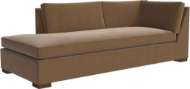 Picture of L4014-83LF LEATHER BUMPER CHAISE