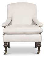 Picture of L1545-01 LEATHER CHAIR