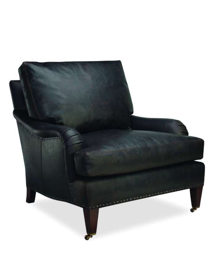 Picture of L1573-01 LEATHER CHAIR