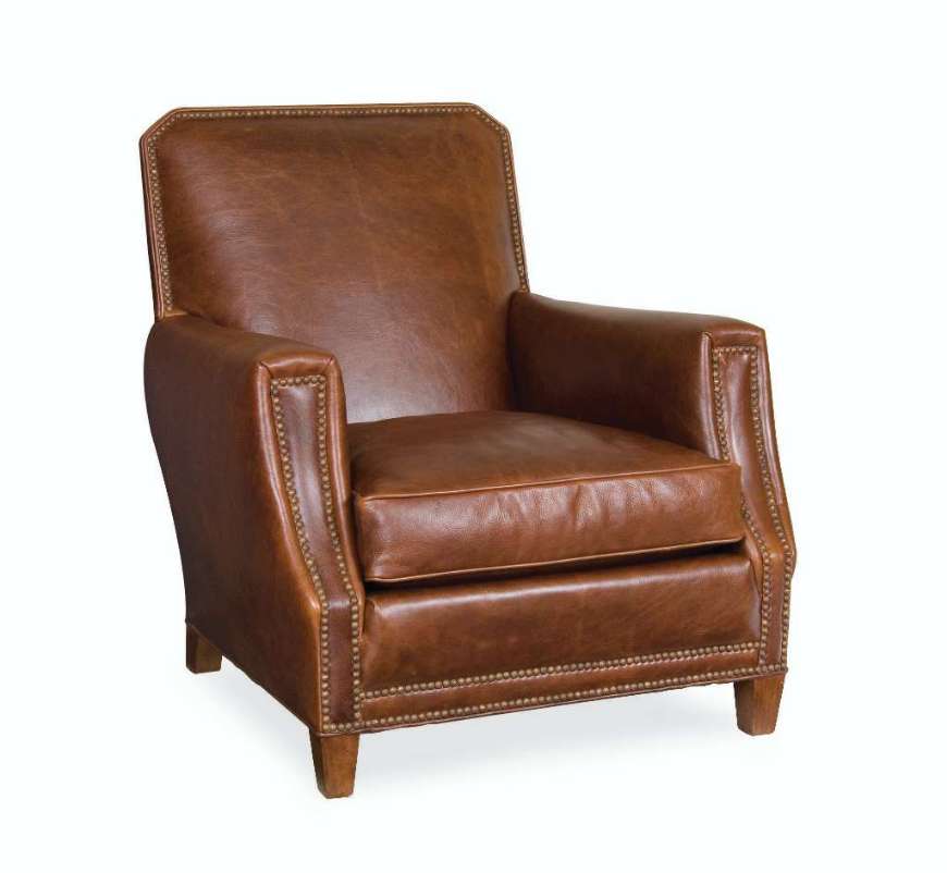 Picture of L1845-01 LEATHER CHAIR