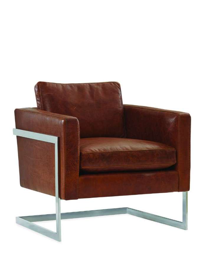 Picture of L1859-01 LEATHER CHAIR