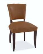 Picture of L1938-01 LEATHER ARMLESS CHAIR