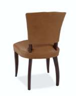 Picture of L1938-01 LEATHER ARMLESS CHAIR