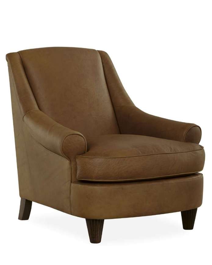 Picture of L2164-01 LEATHER CHAIR