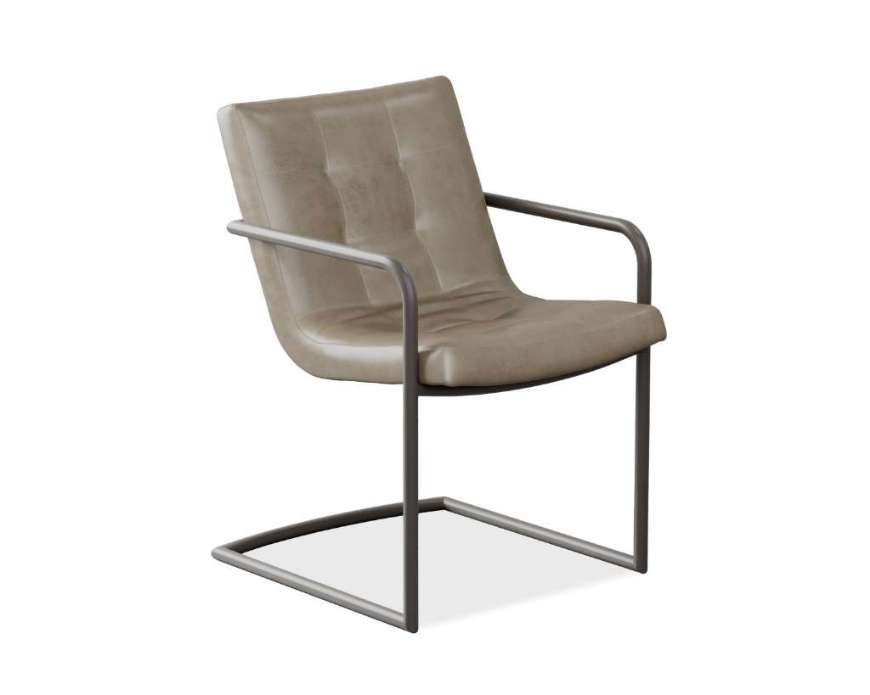 Picture of L2249-01 LEATHER DINING CHAIR