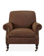 Picture of L3153-01 LEATHER CHAIR