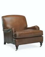 Picture of L3278-01 LEATHER CHAIR