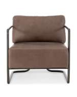 Picture of L3313-01 LEATHER CHAIR