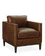 Picture of L3583-01 LEATHER CHAIR