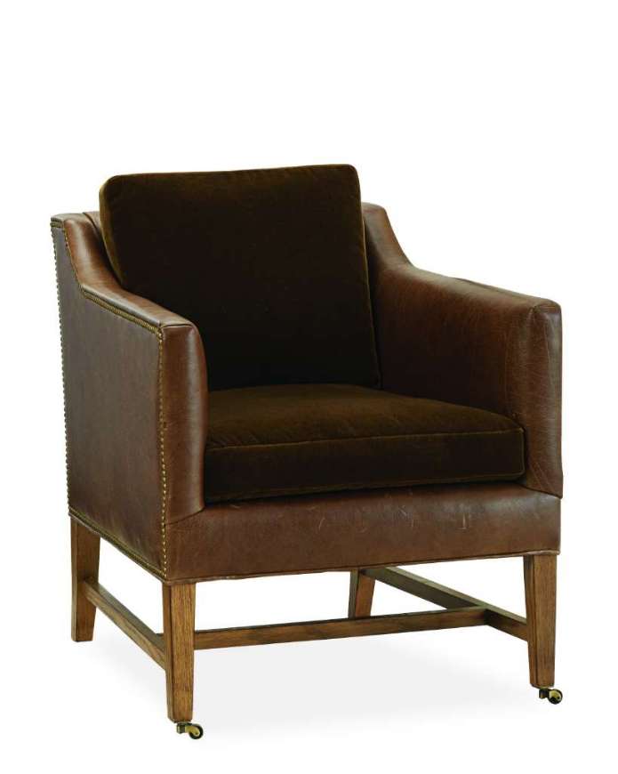 Picture of L3853-01 LEATHER CHAIR