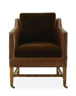 Picture of L3853-01 LEATHER CHAIR
