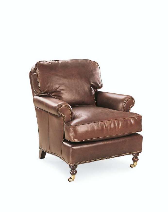 Picture of L3895-01 LEATHER CHAIR