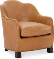 Picture of L3929-01 LEATHER CHAIR