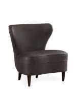 Picture of L4298-01 LEATHER CHAIR