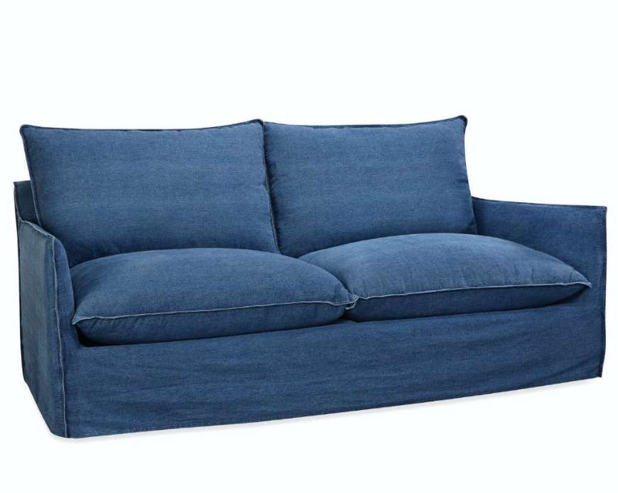 Picture of C1297-11 SLIPCOVERED APARTMENT SOFA