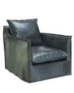 Picture of LS1297-01 LEATHER CHAIR