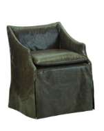 Picture of LS5203-01C LEATH SLIPCOVERED CHAIR