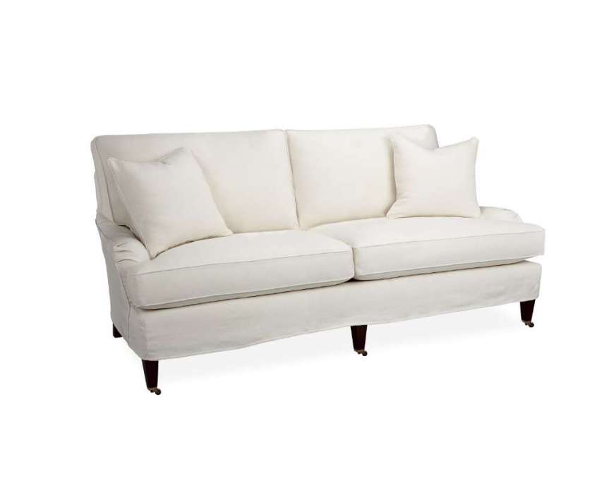 Picture of C1573-11 SLIPCOVERED APARTMENT SOFA