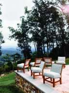 Picture of U7676-01 TEAK OUTDOOR SHIN TOASTER CHAIR