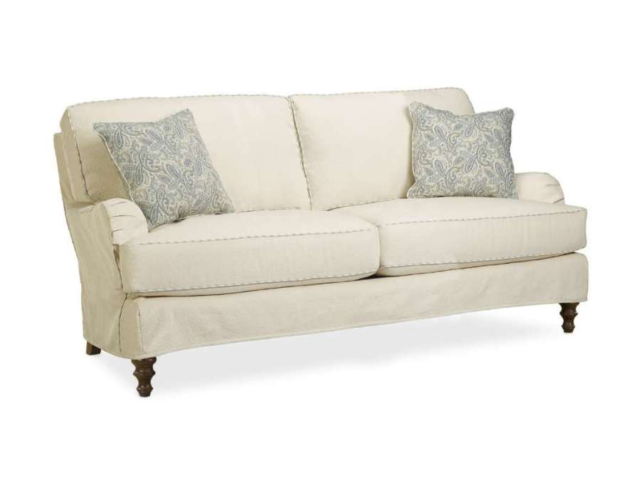 Picture of C2452-11 SLIPCOVERED APARTMENT SOFA