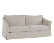 Picture of C3071-11 SLIPCOVERED APARTMENT SOFA