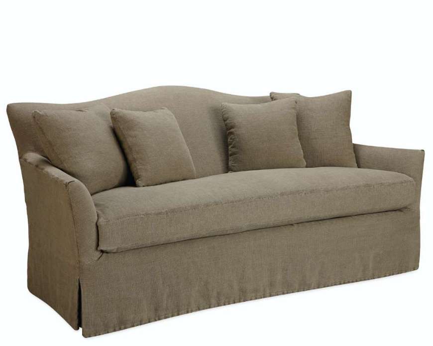Picture of C3106-11 SLIPCOVERED APARTMENT SOFA