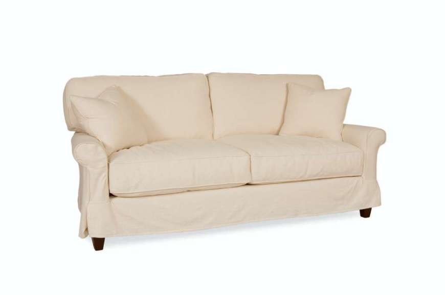 Picture of C3193-11 SLIPCOVERED APARTMENT SOFA
